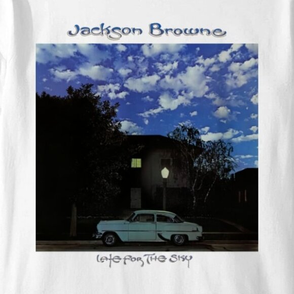 Jackson Browne Late For The Sky Country Rock Singer T-Shirt 81 - Picture 2 of 5